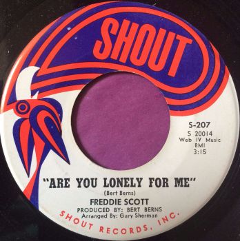 Freddie Scott-Are you lonely for me-Shout M-