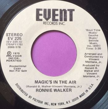 Ronnie Walker-Magic`s in the air-Event WD M-