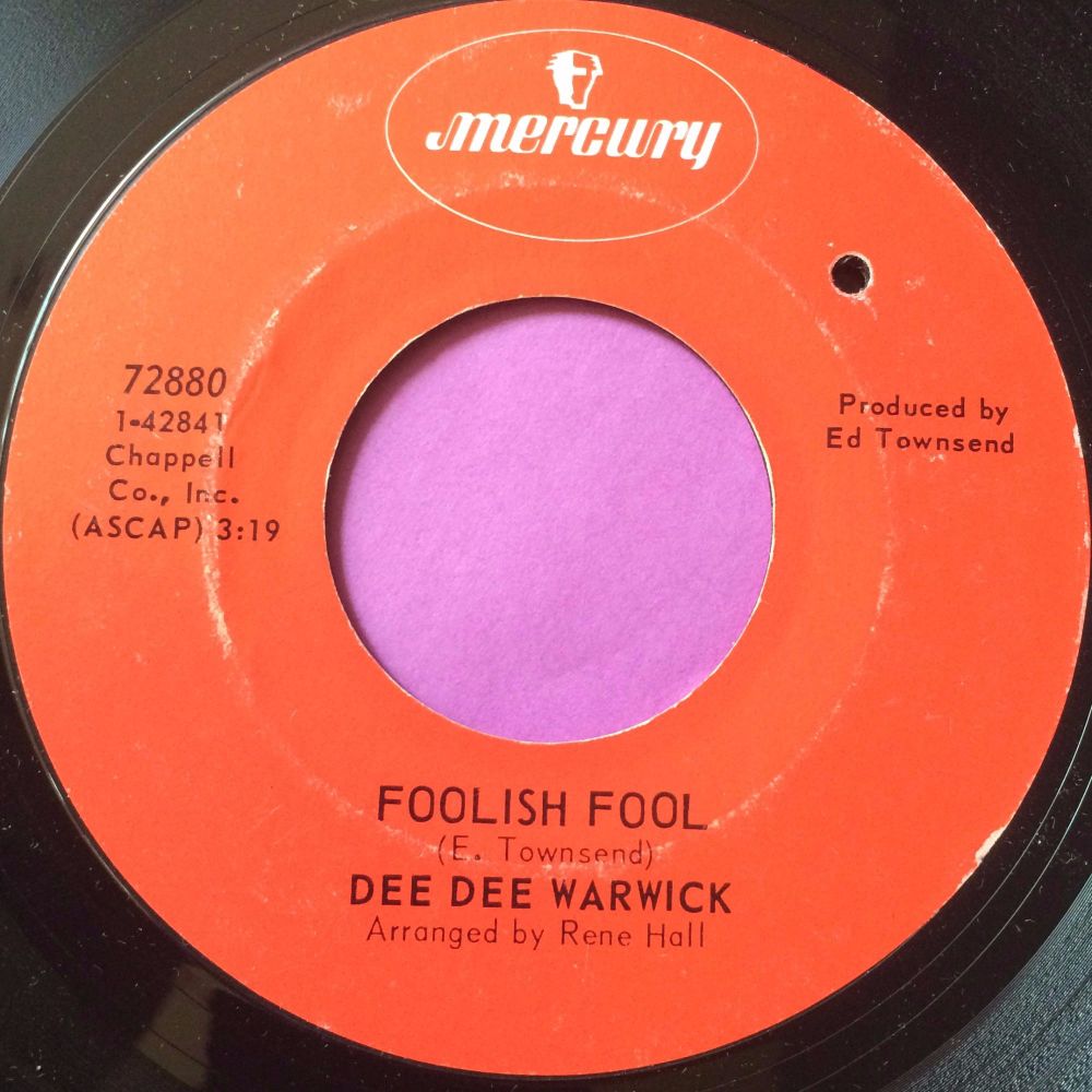 Dee Dee Warwick-Foolish fool-Mercury E+
