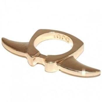 CHARLIE: SPIKE RING- GOLD