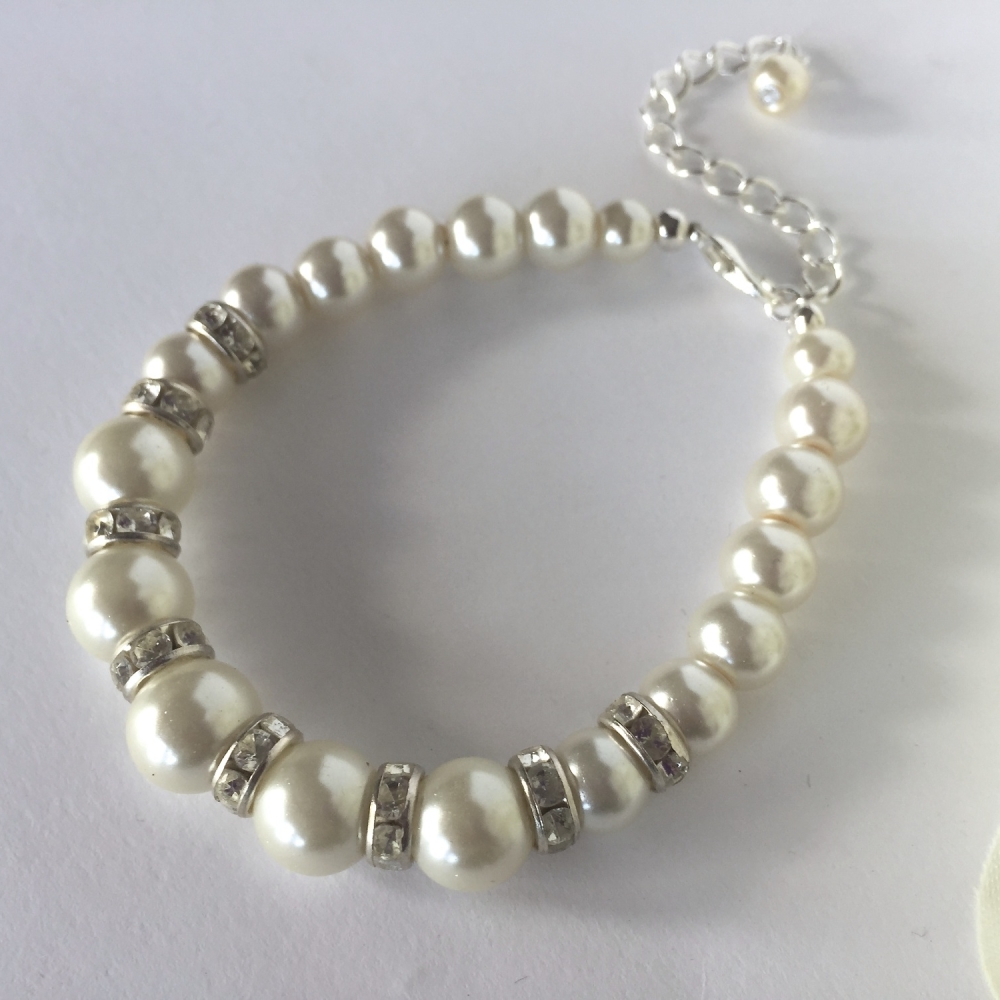 Pearl Wedding Bracelet | Michelle's Handcrafted Jewellery