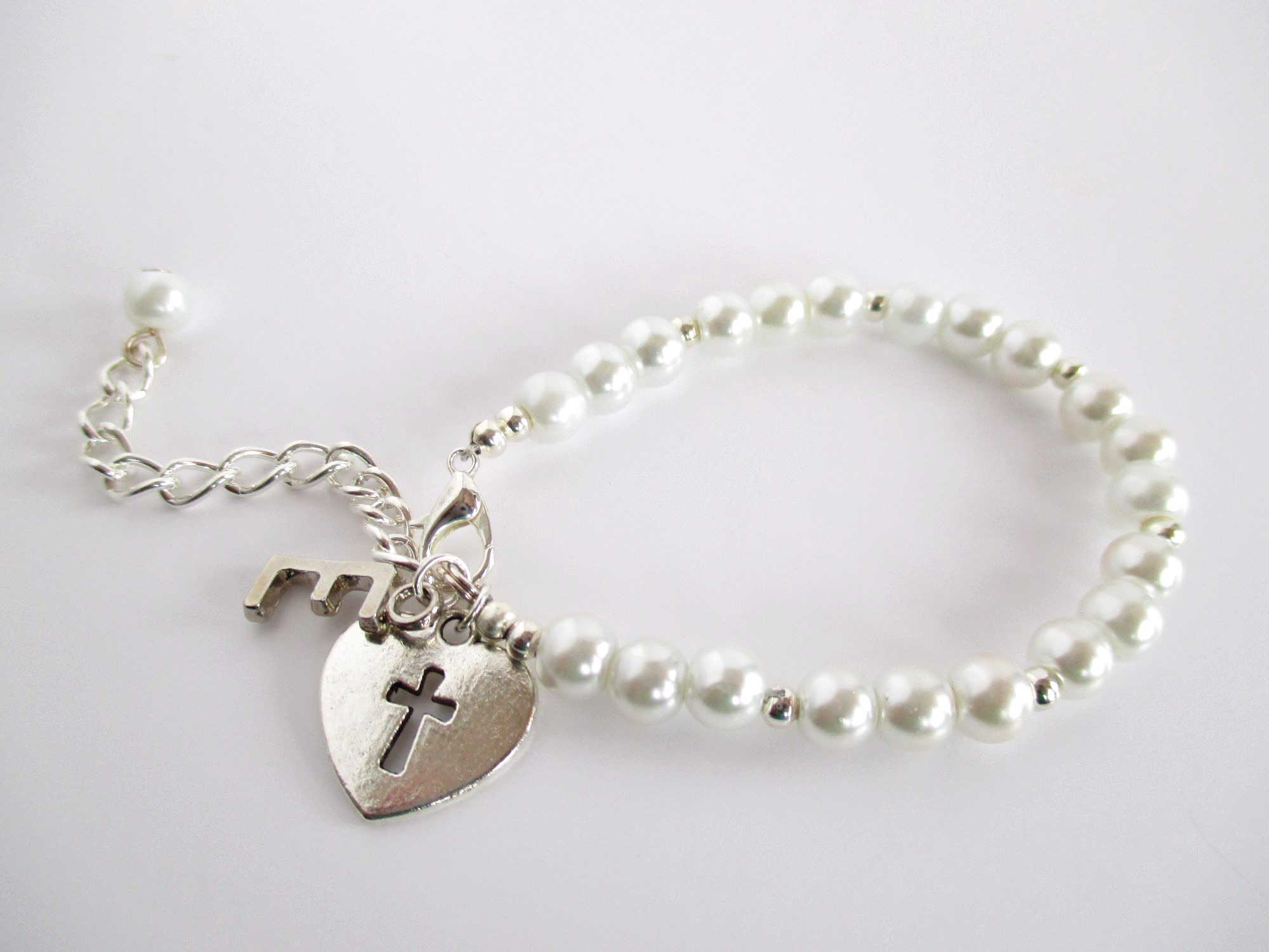 First Holy Communion Bracelet Michelle's Handcrafted Jewellery
