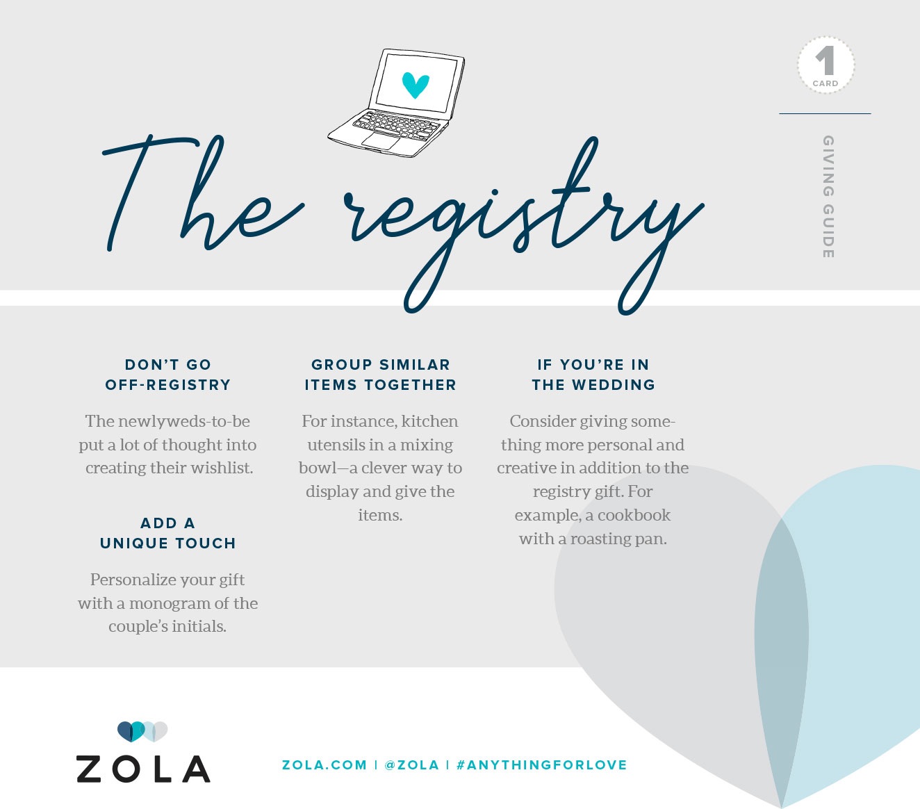 Zola Card 1 The Registry