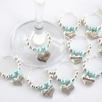 Wine Glass Charms Personalised