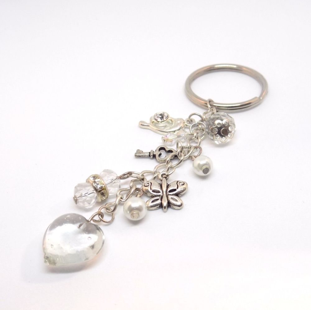 Heart Bag Charm