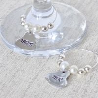 Set of Couples Wine Glass Charms