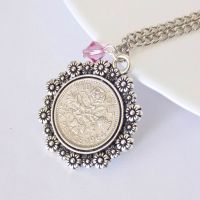 Birthstone Coin Pendant