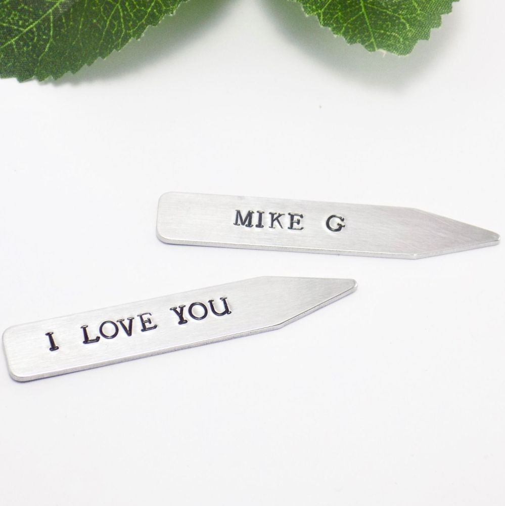Personalised Collar Stays