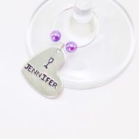 Personalised Name Wine Glass Tags