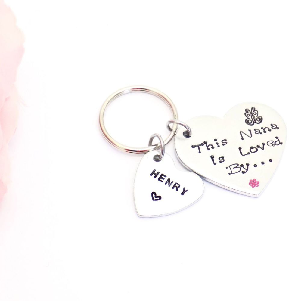 This Nana is Loved By Keyring