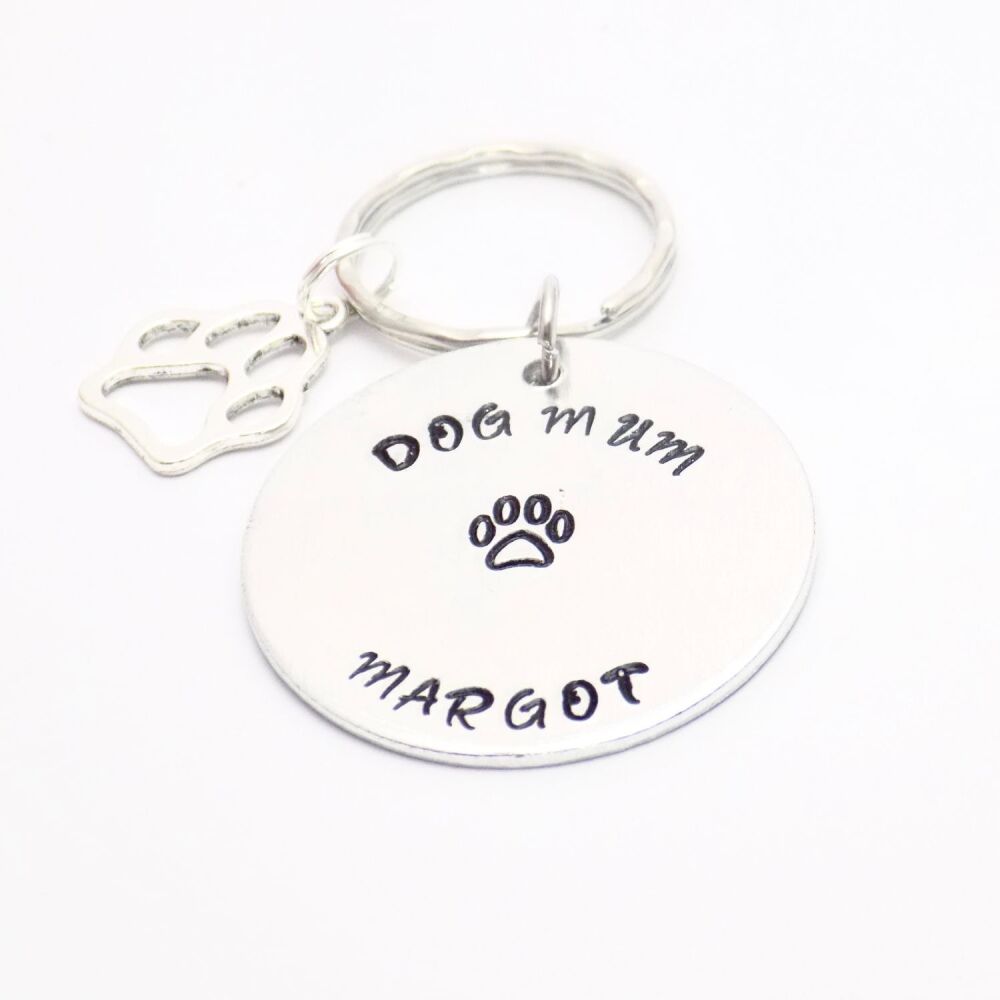 Dog Mum Keyring
