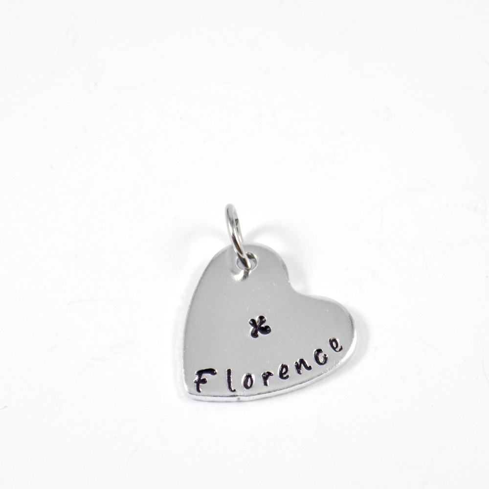 Heart Shaped  Name Tag