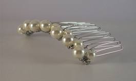 Ivory Pearl Bridal Comb