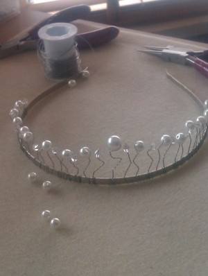 making a tiara