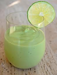 glass of avocado