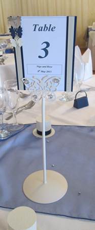 rose table number