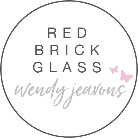 Red Brick glass by Wendy Jeavons - fused glass kits, gifts and workshops