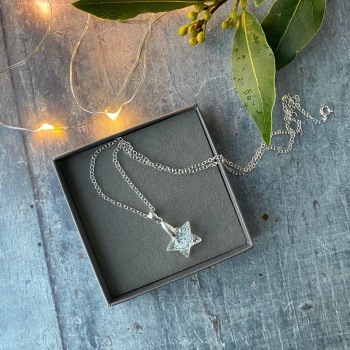 Winter Wonderland Star necklace - Sterling silver