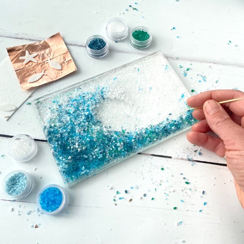 Fused glass kits and gifts shop Red Brick Glass by Wendy Jeavons