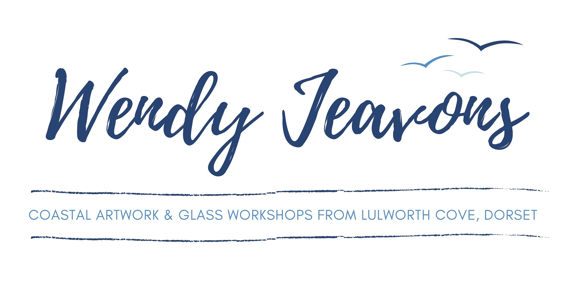 Red Brick Glass pretty products and wonderful workshops by Wendy Jeavons logo