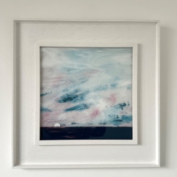 'Finding Peace' - glass artwork