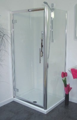 Serie Uno 900mm Hinge Shower Door