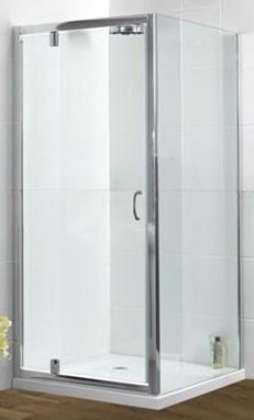 DLX 760mm Pivot Shower Door