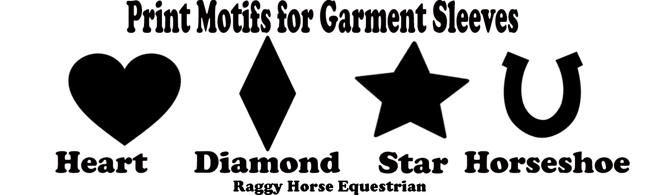 Print Motif for Garment Sleeves and Legs