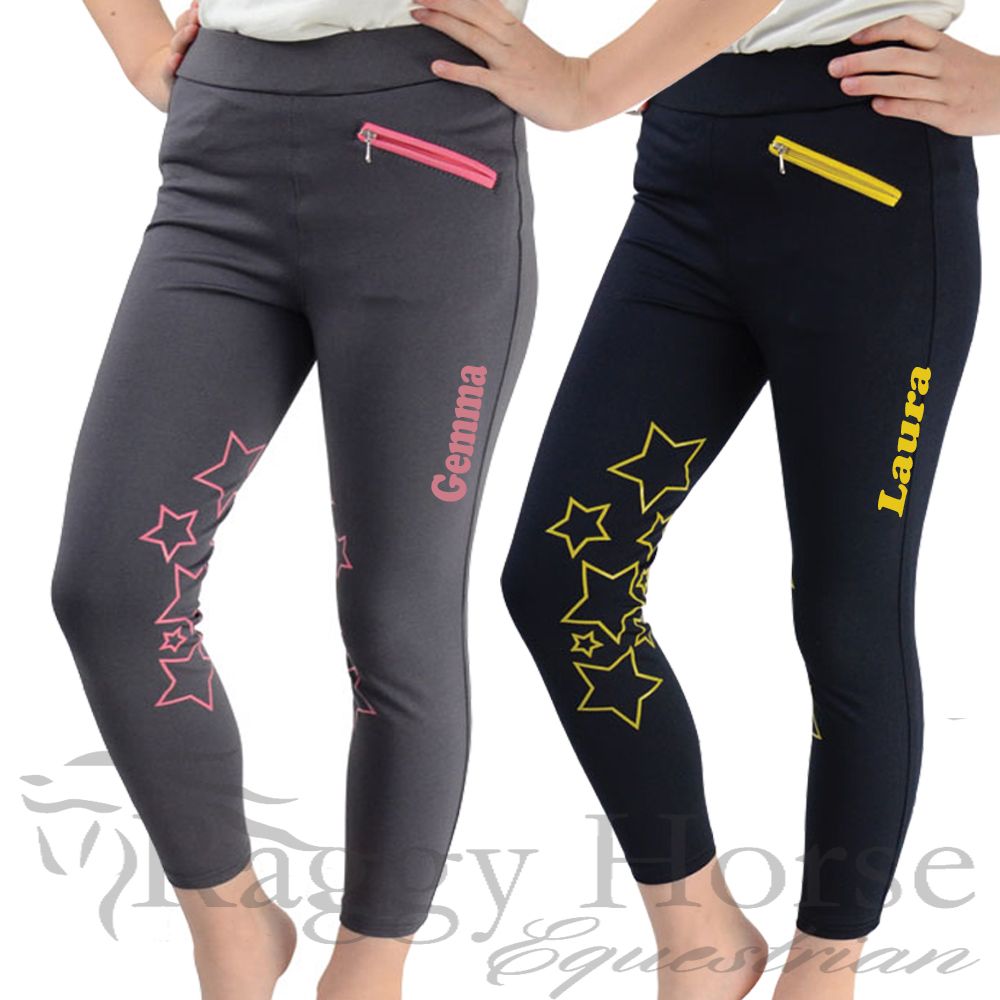 New - Kids Personalised Stella Riding Tights