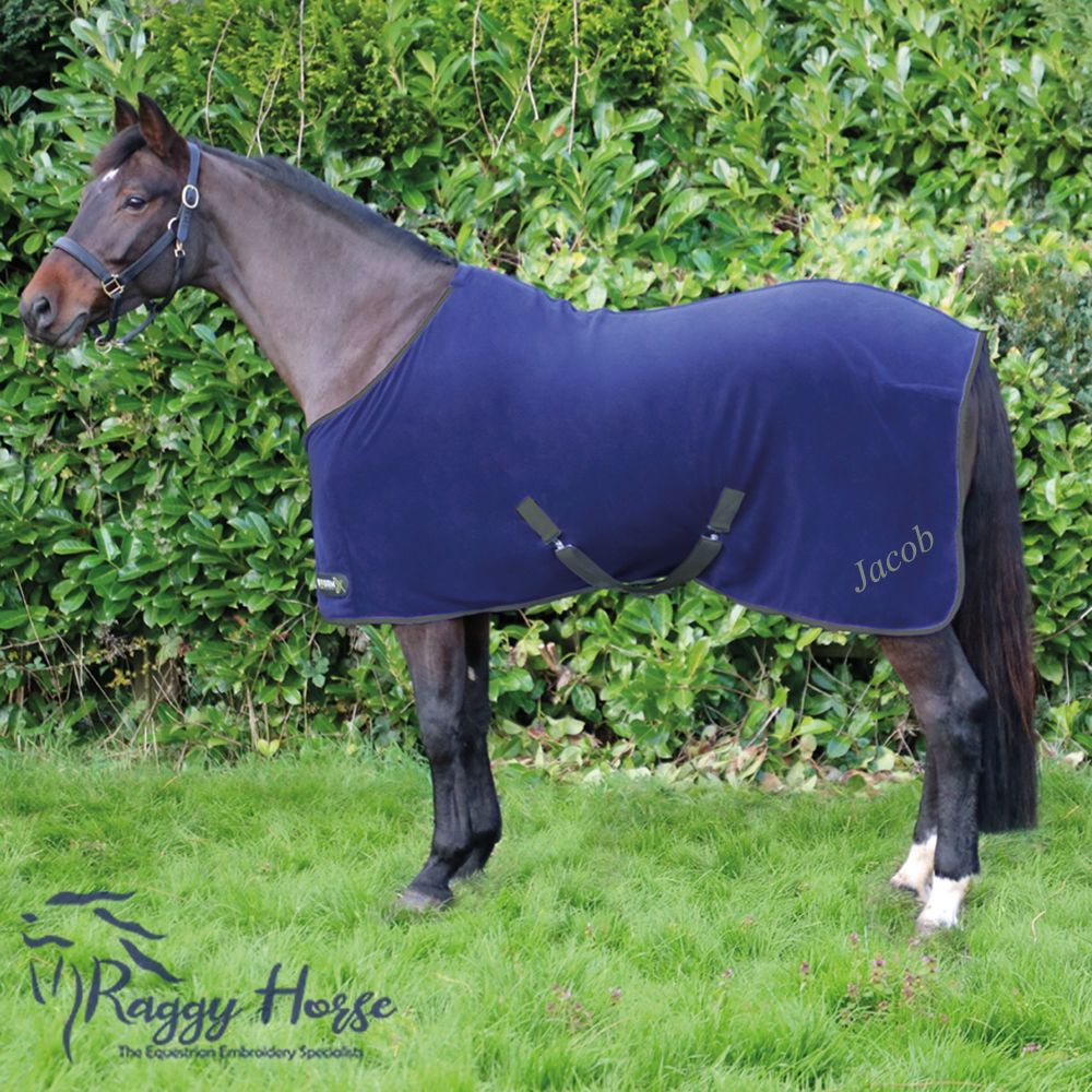 Hy Signature StormX Personalised Fleece Rug inc embroidery. 