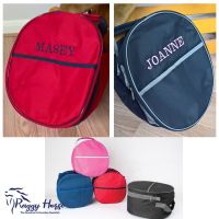 <!--002-->Personalised Embroidered Hat Bag.  Available in 4 colours.  