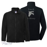 Russell Mens Equestrian Fleece Jacket inc embroidery.  Choice of over 30 embroidery designs. 