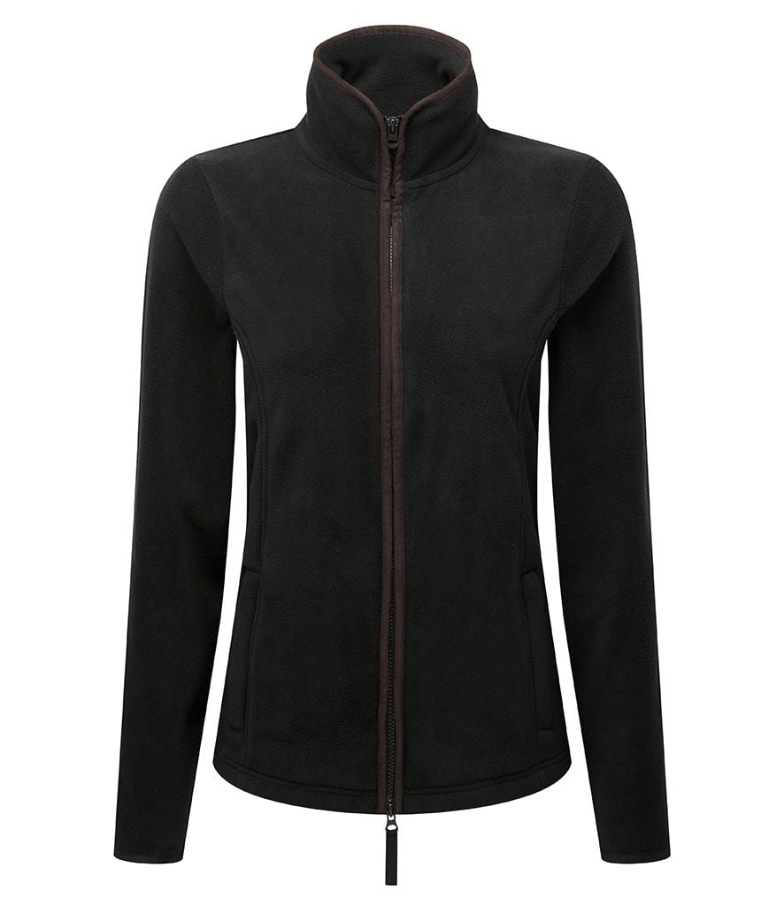 Personalised Women's Premier Fleece Jacket.  4 colours. Includes embroidery