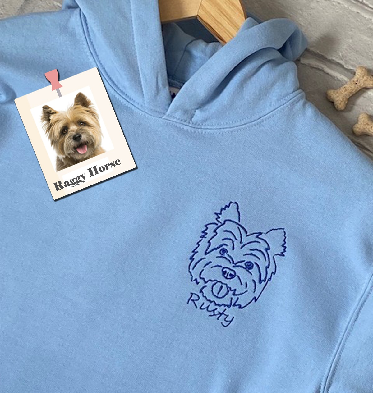 Custom Embroidered Pet Photo Clothing