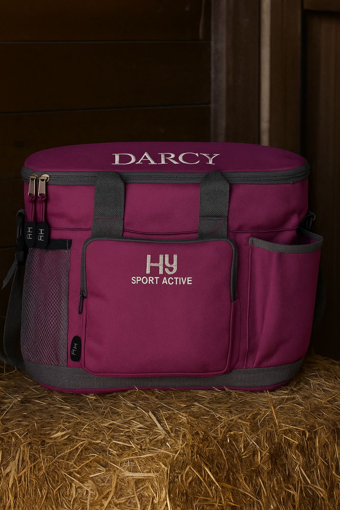 HyActive Personalised Grooming Bag. 9 colours