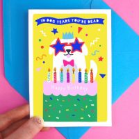 Dog Years Happy Birthday Greeting Card