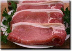 Dry Cured Back Bacon ( unsmoked )