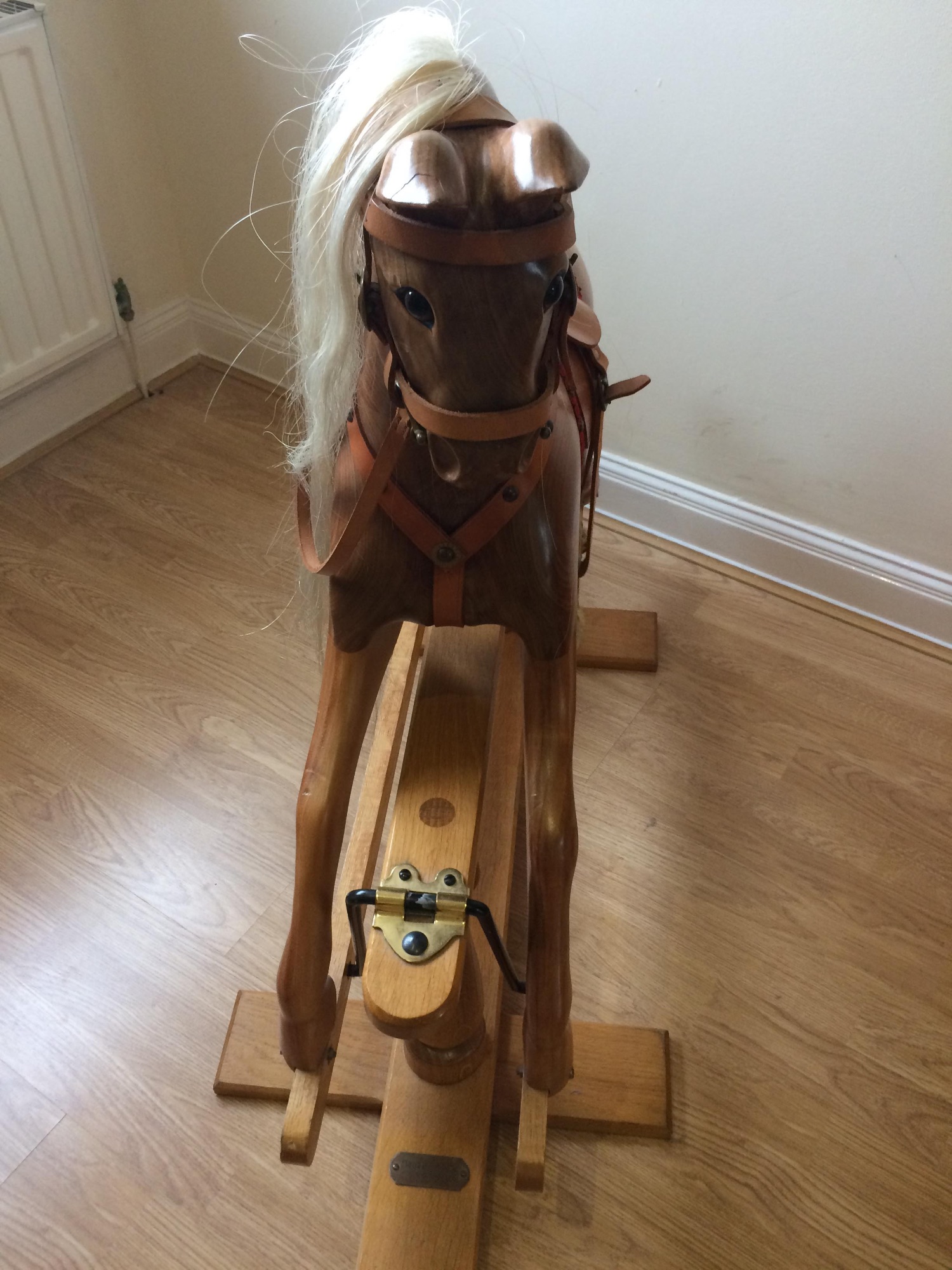 Sold Withers Co Rocking Horse Wooden 33in Lthornton21 Hotmail Com