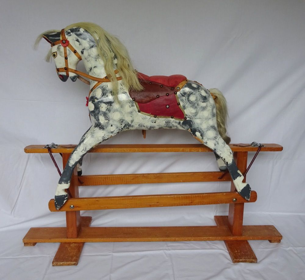 dapple grey rocking horse for sale