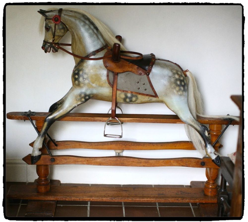 Paul Leach London Antique Rocking Horse 