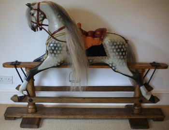 Ayres Pegasus 44in Early Antique Horse