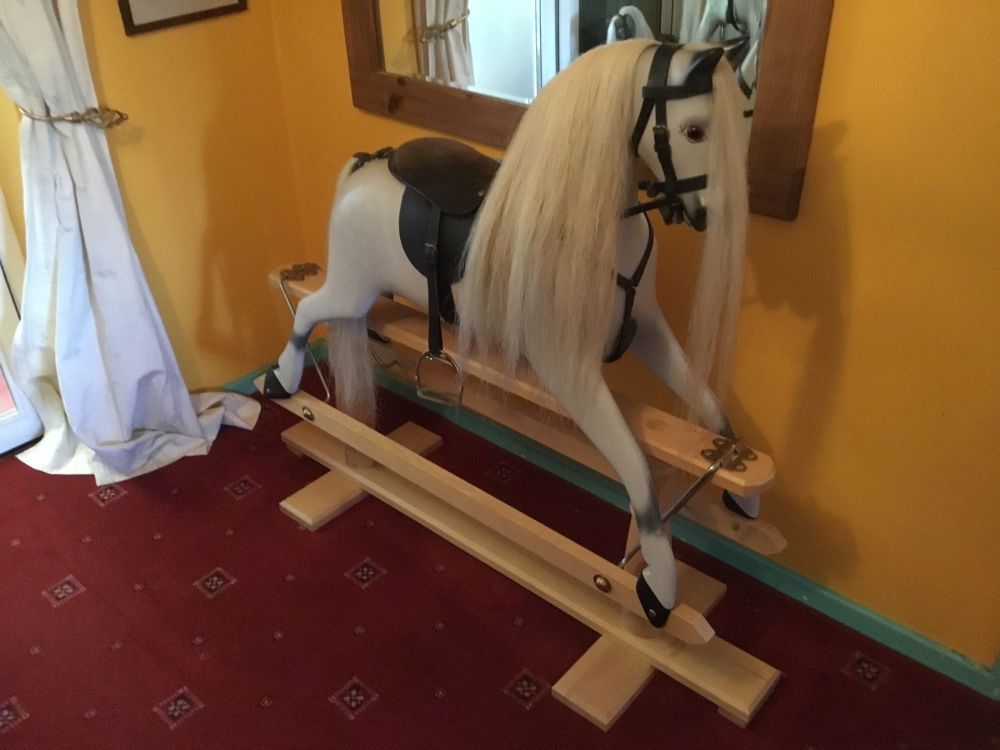 Ringinglow - Rivelin No.1a Rocking Horse Removable Saddle/Tack