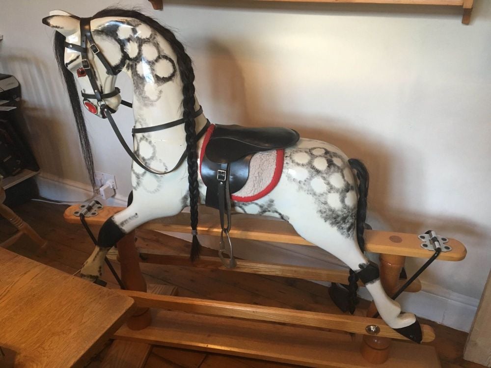 Hand Made 49in Rocking Horse (Bethan) Child Ready
