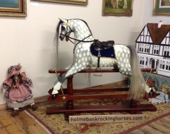 48in Victorian Style Horse Painted By Artist David Vine