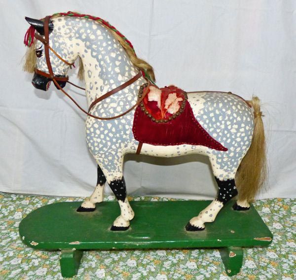 Antique Push Horse