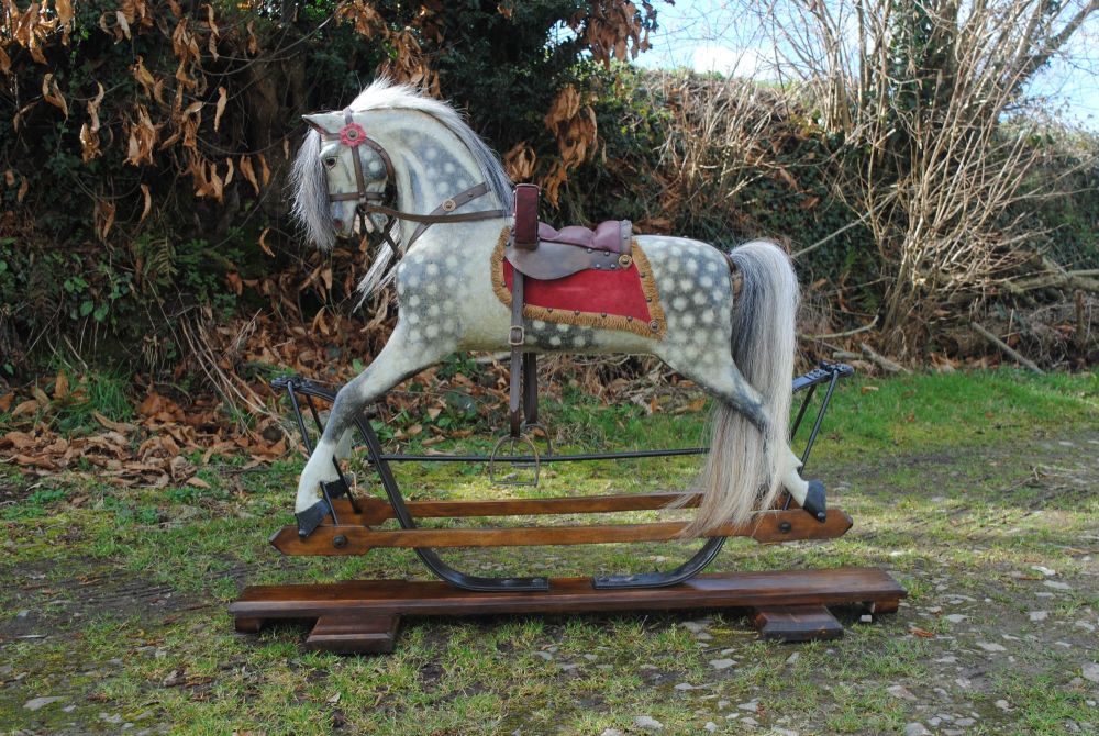 Tommy FH Ayres Spring Stand Rocking Horse RARE