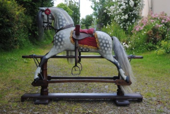 Trooper Extra Carved FH Ayres Rocking Horse