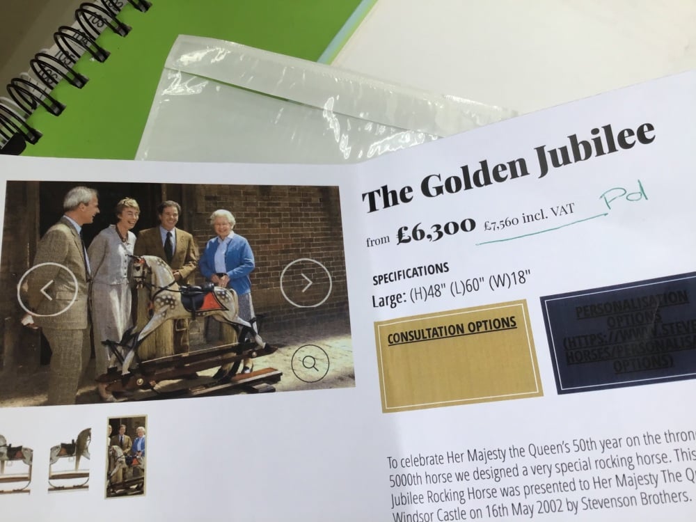 Stevenson The Golden Jubilee limited to 50 pieces