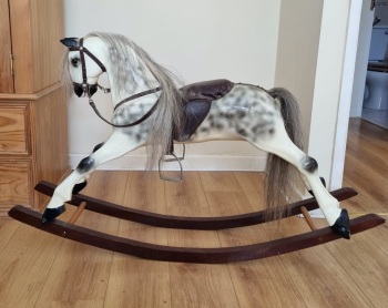 Margaret Spencer Small Bow Rocking Horse No.362 - 31in tall