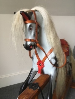 JR SMITH c1910 36IN ROCKING HORSE FULL RESTORATION 
